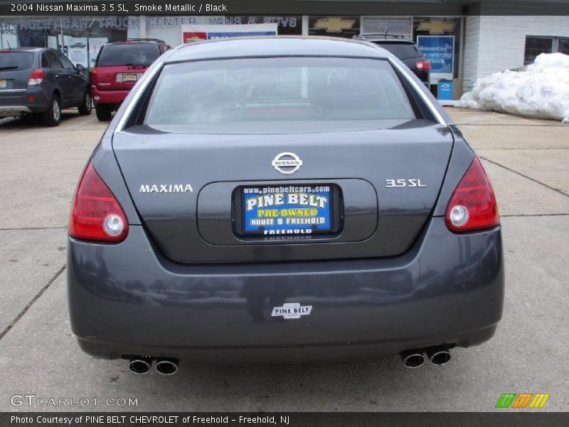 Smoke Metallic / Black 2004 Nissan Maxima 3.5 SL
