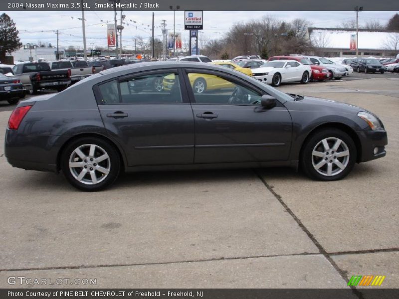 Smoke Metallic / Black 2004 Nissan Maxima 3.5 SL