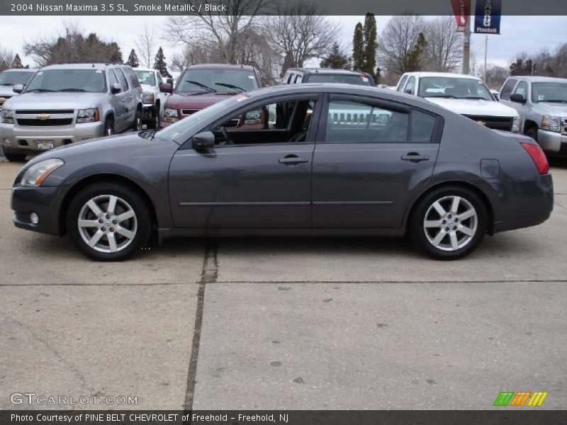 Smoke Metallic / Black 2004 Nissan Maxima 3.5 SL