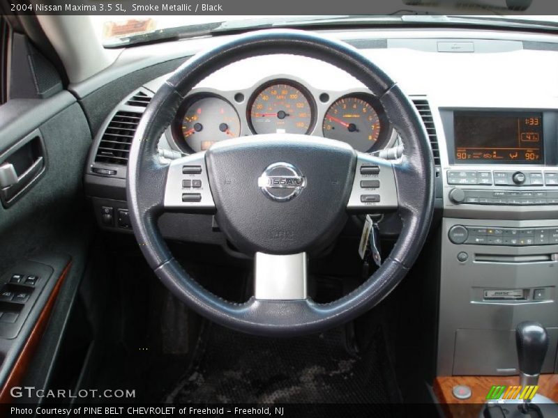 Smoke Metallic / Black 2004 Nissan Maxima 3.5 SL