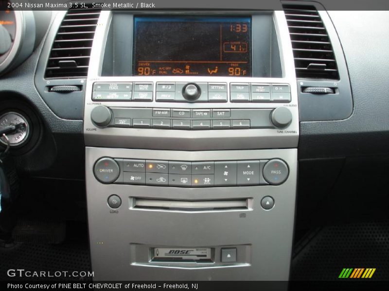 Smoke Metallic / Black 2004 Nissan Maxima 3.5 SL