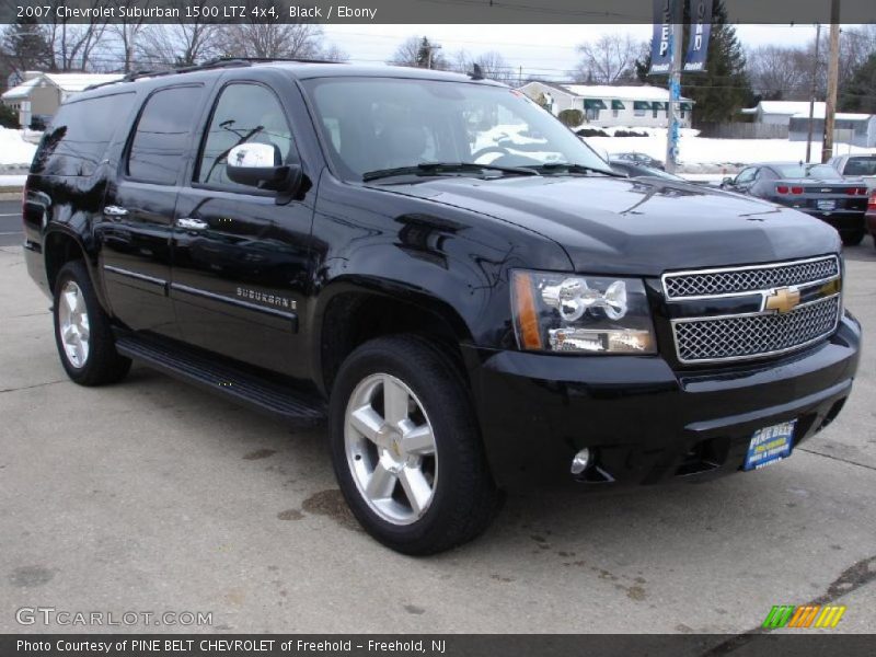 Black / Ebony 2007 Chevrolet Suburban 1500 LTZ 4x4