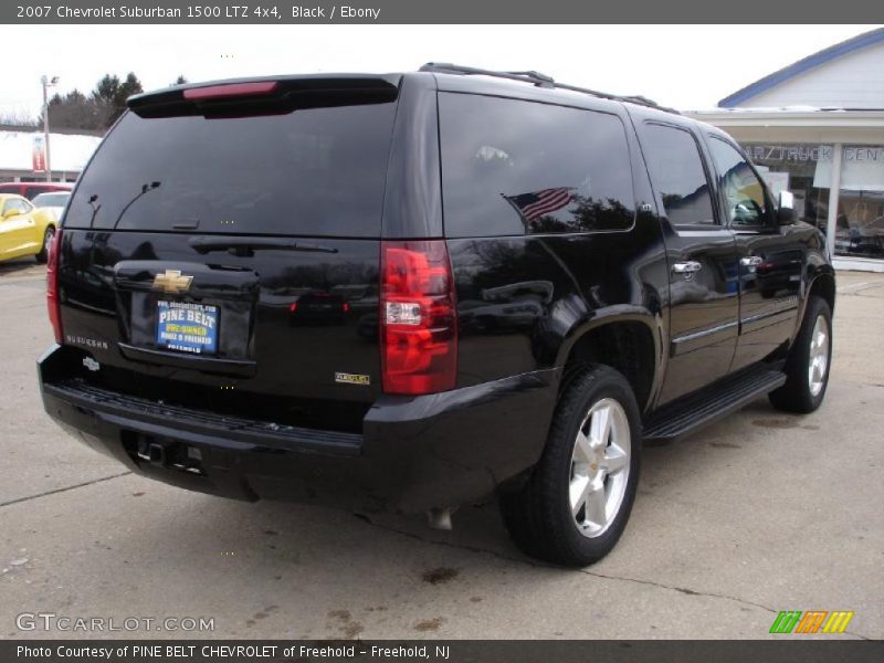 Black / Ebony 2007 Chevrolet Suburban 1500 LTZ 4x4