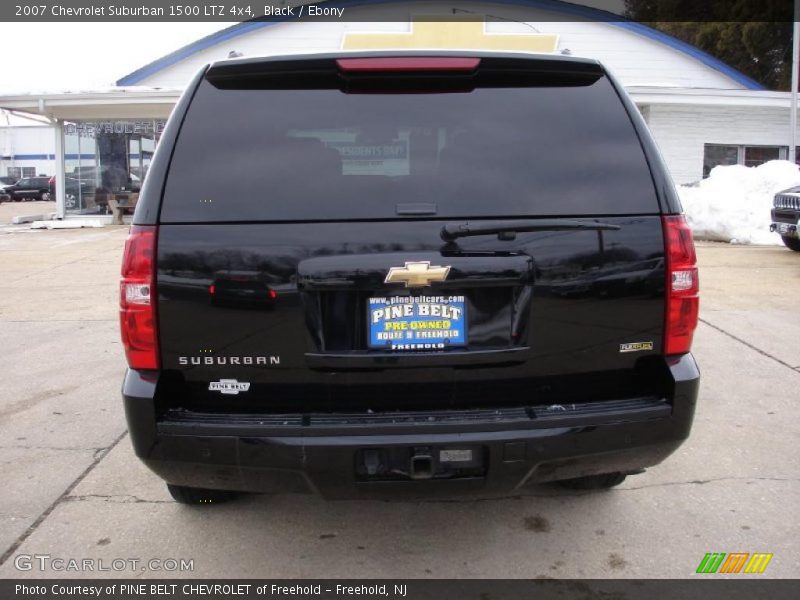 Black / Ebony 2007 Chevrolet Suburban 1500 LTZ 4x4