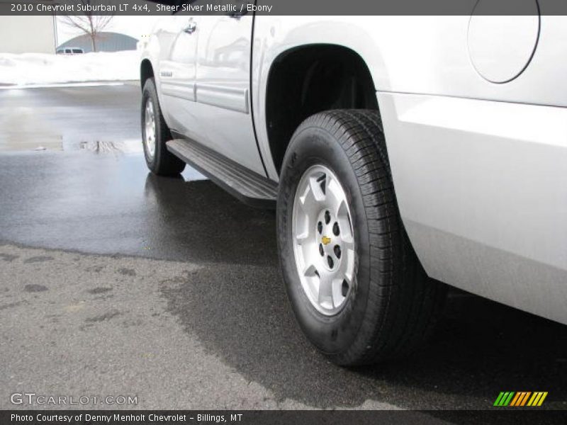 Sheer Silver Metallic / Ebony 2010 Chevrolet Suburban LT 4x4