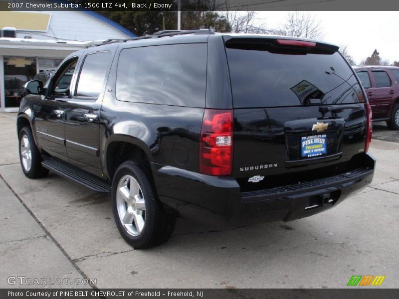 Black / Ebony 2007 Chevrolet Suburban 1500 LTZ 4x4