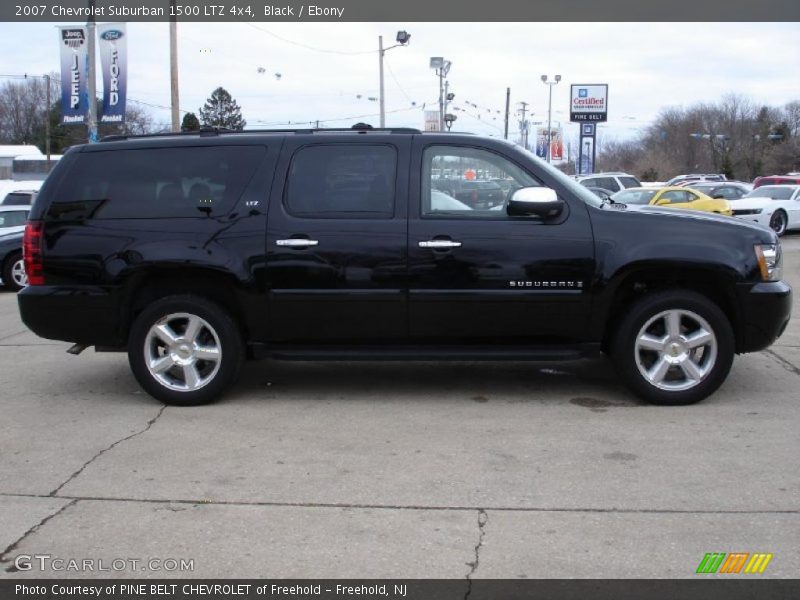 Black / Ebony 2007 Chevrolet Suburban 1500 LTZ 4x4