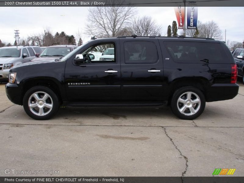 Black / Ebony 2007 Chevrolet Suburban 1500 LTZ 4x4