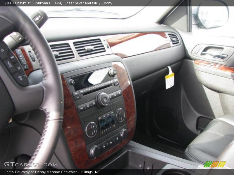Sheer Silver Metallic / Ebony 2010 Chevrolet Suburban LT 4x4