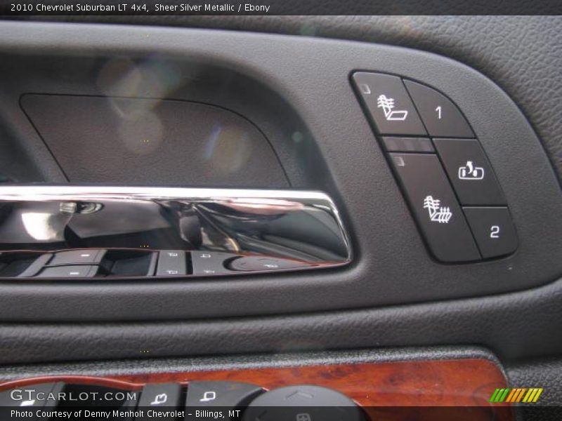 Sheer Silver Metallic / Ebony 2010 Chevrolet Suburban LT 4x4