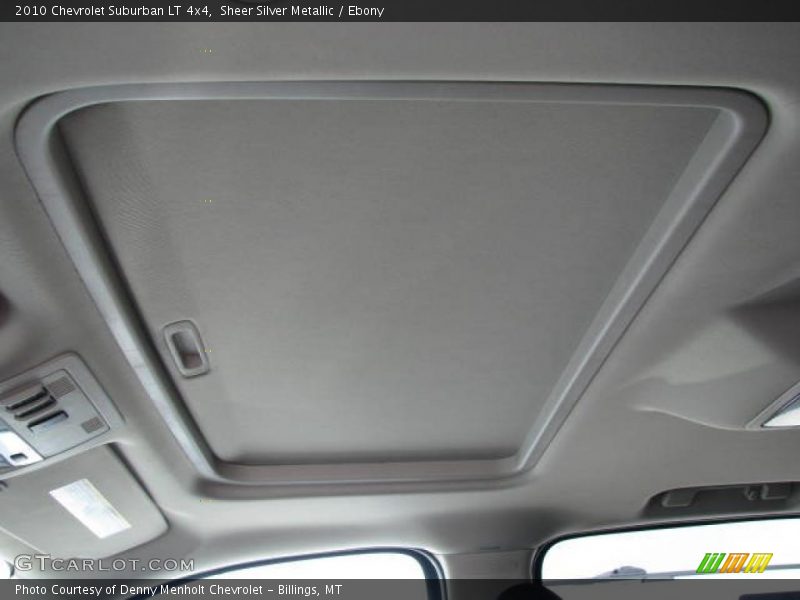 Sheer Silver Metallic / Ebony 2010 Chevrolet Suburban LT 4x4