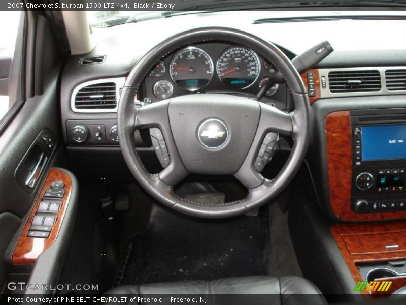 Black / Ebony 2007 Chevrolet Suburban 1500 LTZ 4x4