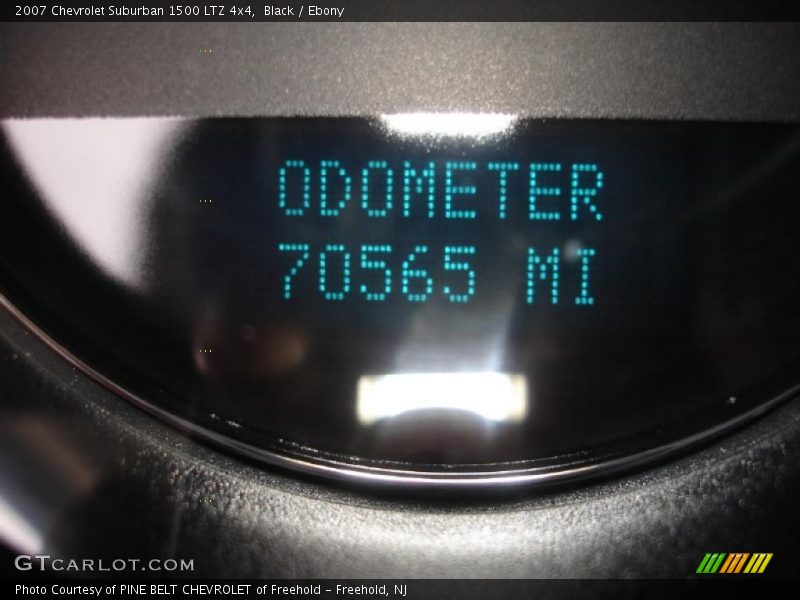 Black / Ebony 2007 Chevrolet Suburban 1500 LTZ 4x4