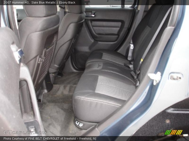Slate Blue Metallic / Ebony Black 2007 Hummer H3
