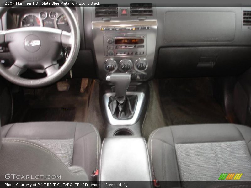 Slate Blue Metallic / Ebony Black 2007 Hummer H3