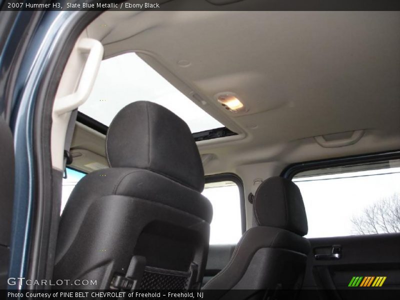 Slate Blue Metallic / Ebony Black 2007 Hummer H3