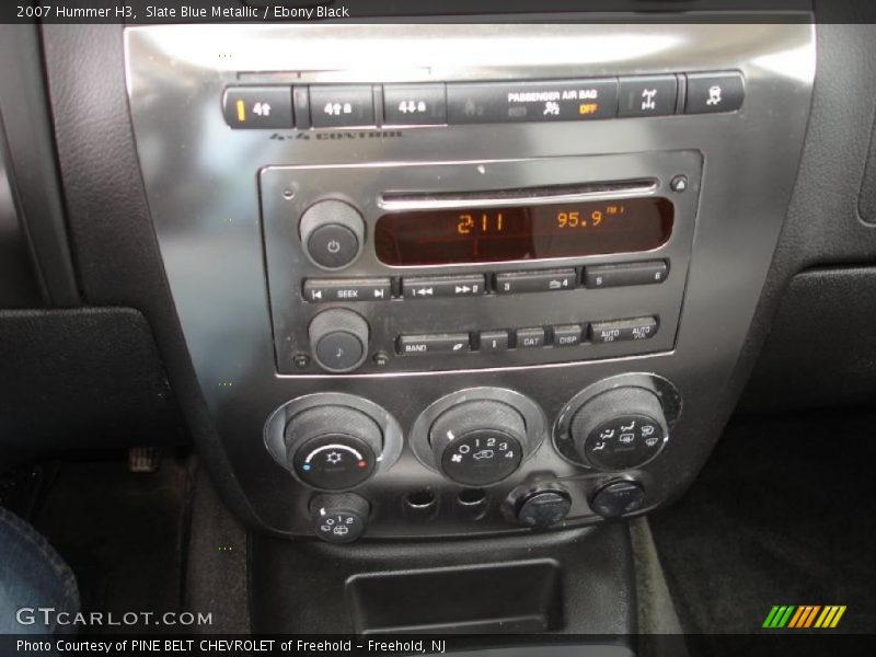 Slate Blue Metallic / Ebony Black 2007 Hummer H3