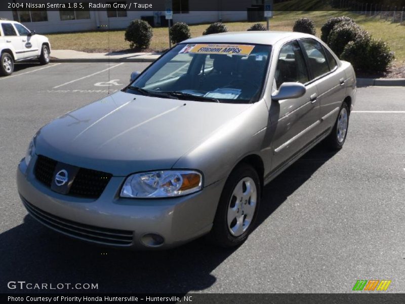 Radium Gray / Taupe 2004 Nissan Sentra 1.8 S
