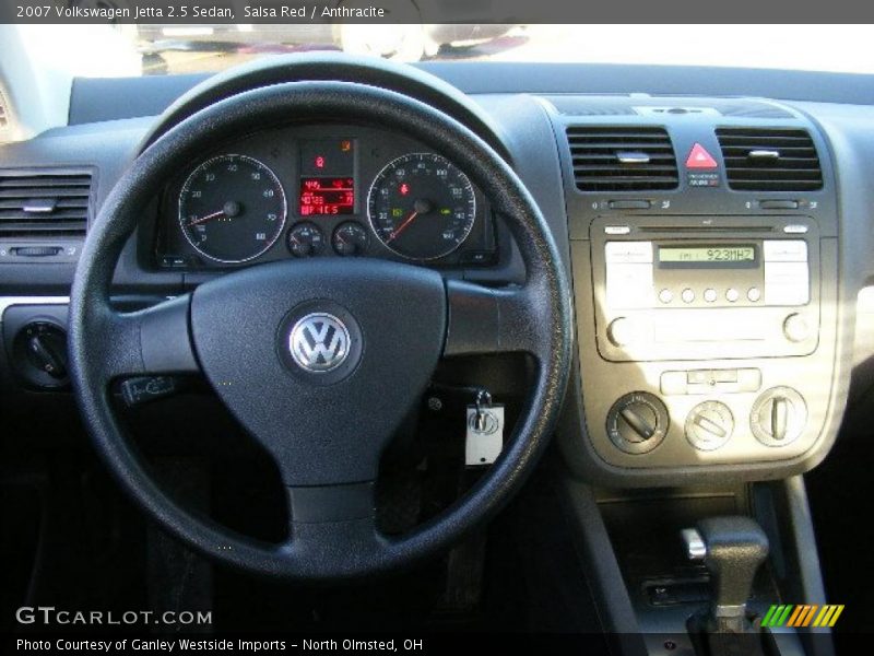 Salsa Red / Anthracite 2007 Volkswagen Jetta 2.5 Sedan