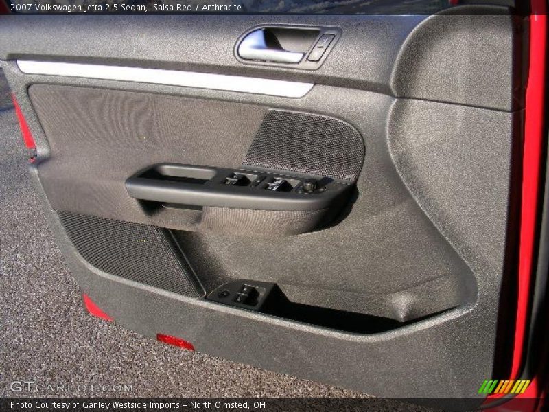 Salsa Red / Anthracite 2007 Volkswagen Jetta 2.5 Sedan