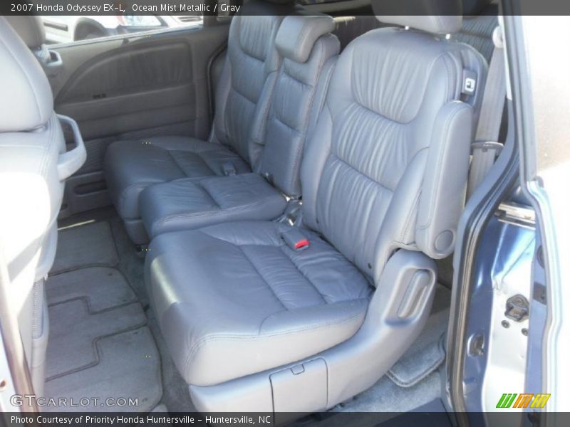 Ocean Mist Metallic / Gray 2007 Honda Odyssey EX-L