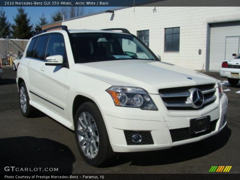 Arctic White / Black 2010 Mercedes-Benz GLK 350 4Matic