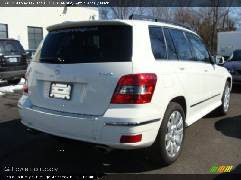 Arctic White / Black 2010 Mercedes-Benz GLK 350 4Matic