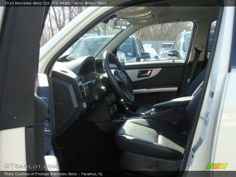 Arctic White / Black 2010 Mercedes-Benz GLK 350 4Matic
