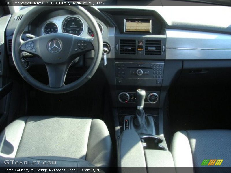 Arctic White / Black 2010 Mercedes-Benz GLK 350 4Matic