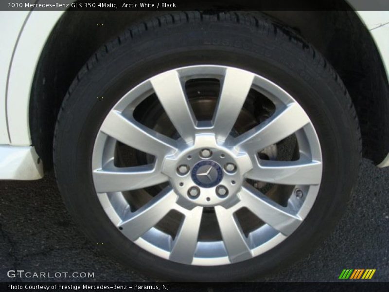 Arctic White / Black 2010 Mercedes-Benz GLK 350 4Matic