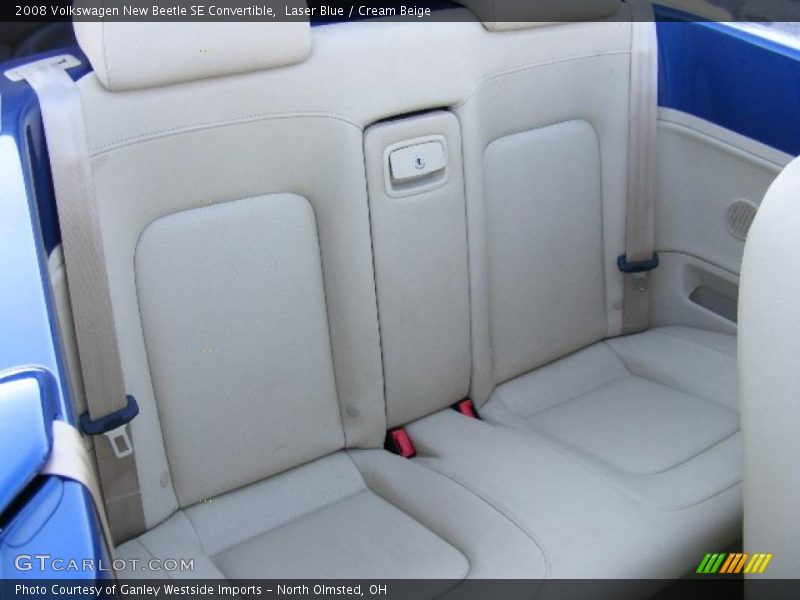 Laser Blue / Cream Beige 2008 Volkswagen New Beetle SE Convertible