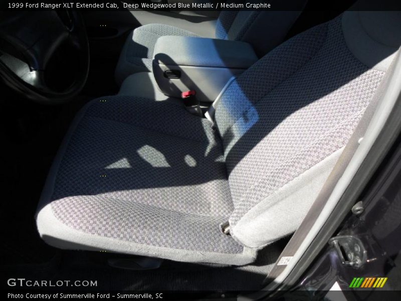 Deep Wedgewood Blue Metallic / Medium Graphite 1999 Ford Ranger XLT Extended Cab