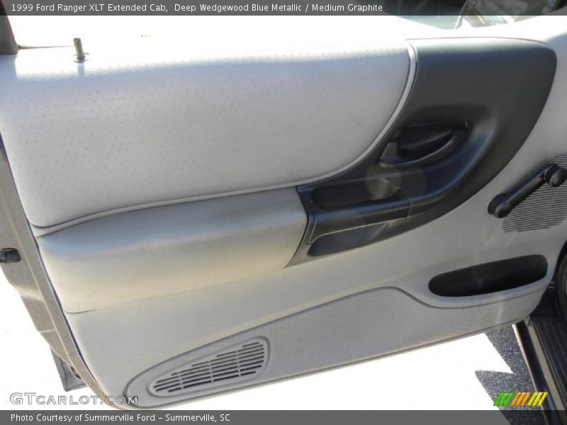 Deep Wedgewood Blue Metallic / Medium Graphite 1999 Ford Ranger XLT Extended Cab