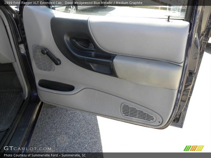 Deep Wedgewood Blue Metallic / Medium Graphite 1999 Ford Ranger XLT Extended Cab