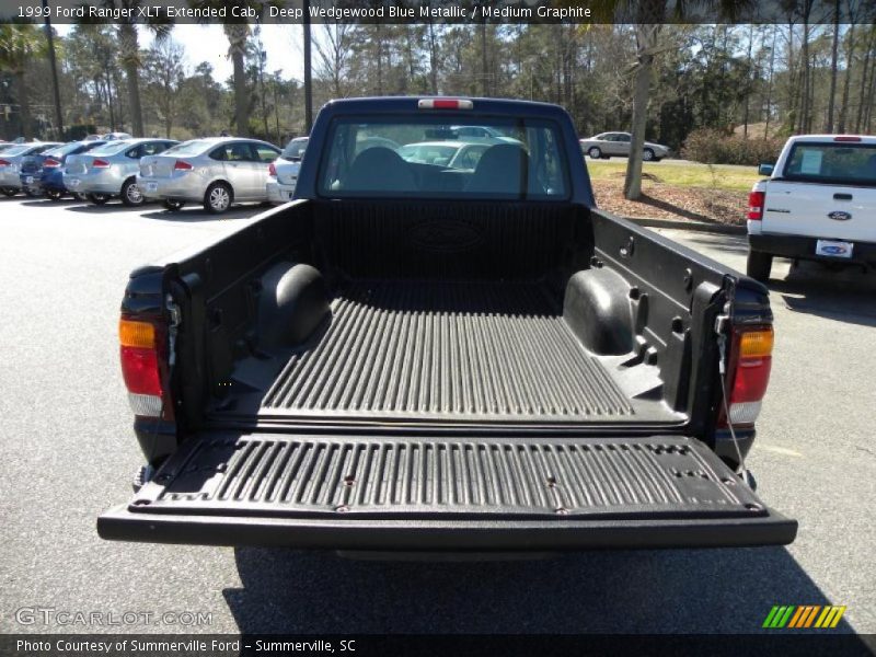 Deep Wedgewood Blue Metallic / Medium Graphite 1999 Ford Ranger XLT Extended Cab