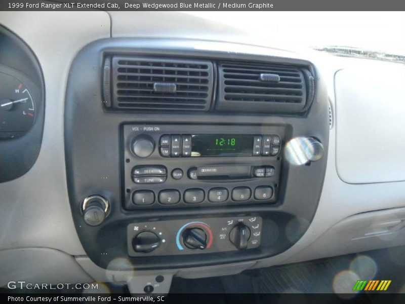 Deep Wedgewood Blue Metallic / Medium Graphite 1999 Ford Ranger XLT Extended Cab