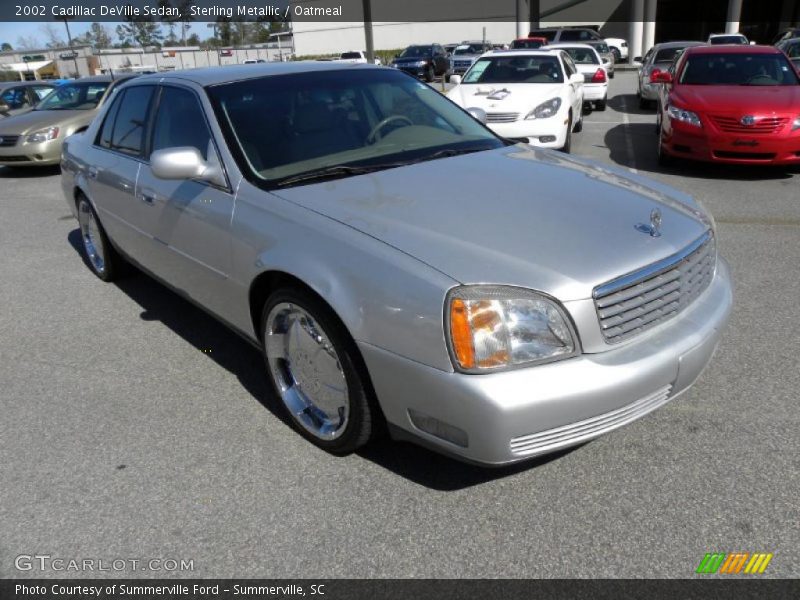 Sterling Metallic / Oatmeal 2002 Cadillac DeVille Sedan