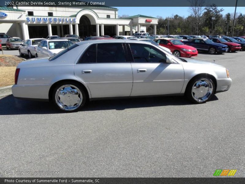 Sterling Metallic / Oatmeal 2002 Cadillac DeVille Sedan