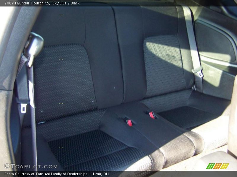 Sky Blue / Black 2007 Hyundai Tiburon GS