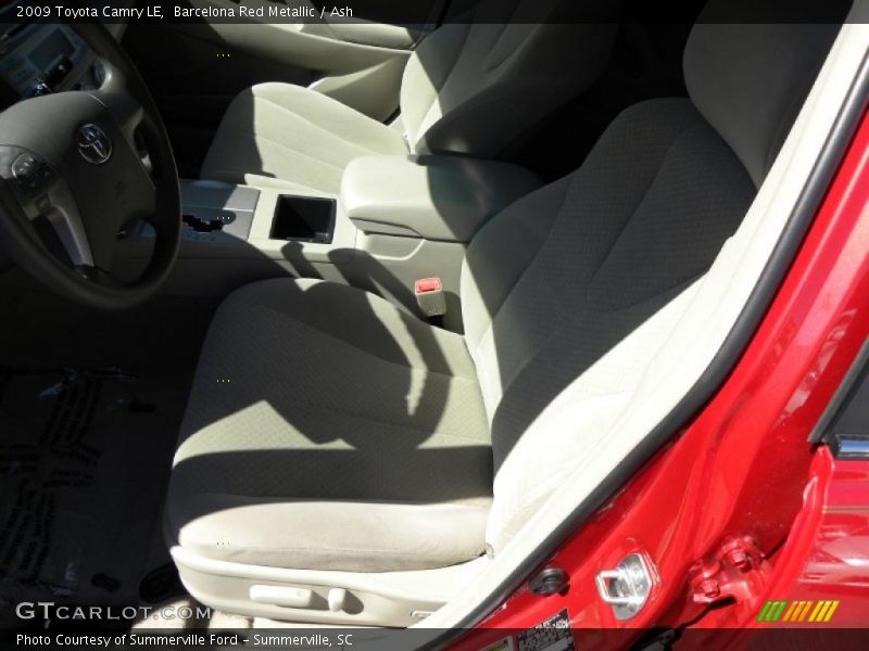 Barcelona Red Metallic / Ash 2009 Toyota Camry LE