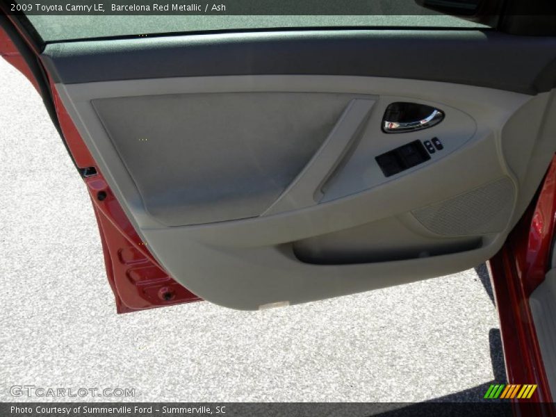 Barcelona Red Metallic / Ash 2009 Toyota Camry LE