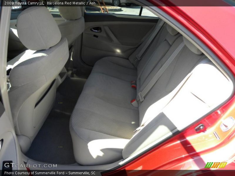 Barcelona Red Metallic / Ash 2009 Toyota Camry LE