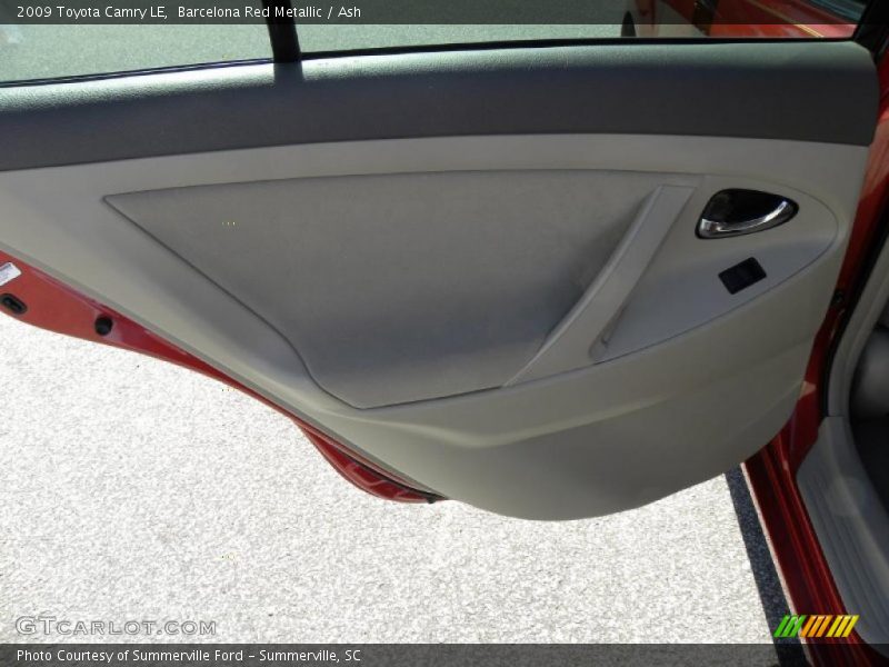 Barcelona Red Metallic / Ash 2009 Toyota Camry LE