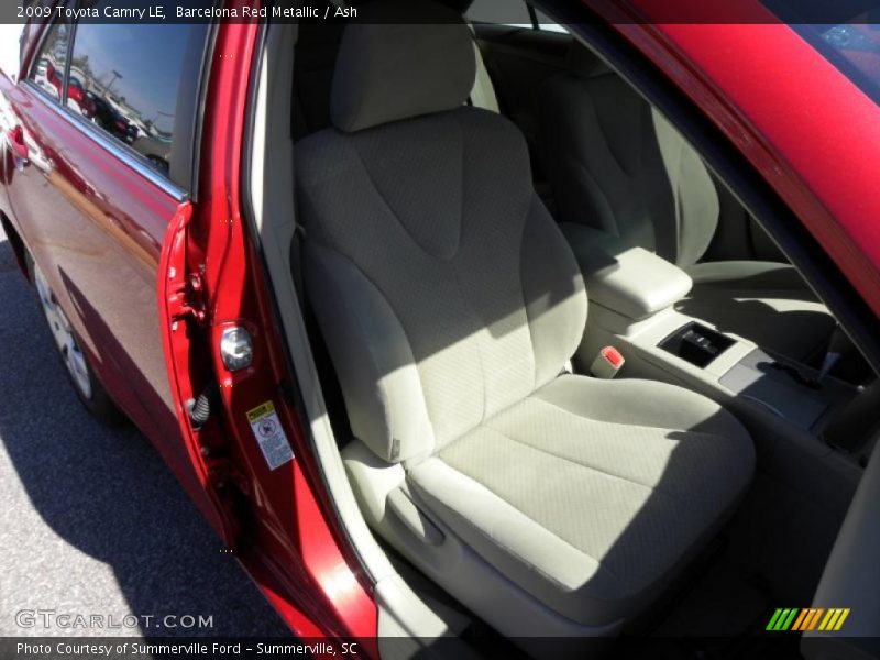 Barcelona Red Metallic / Ash 2009 Toyota Camry LE