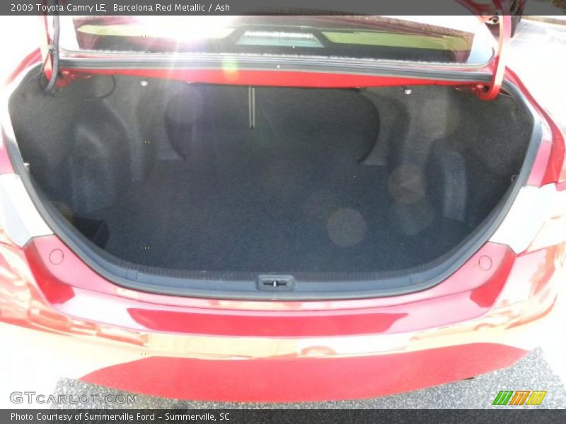 Barcelona Red Metallic / Ash 2009 Toyota Camry LE