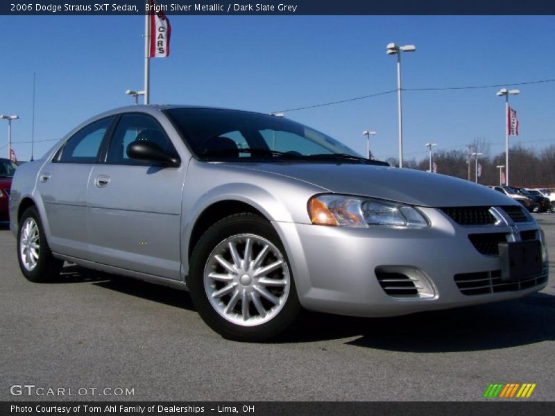 Bright Silver Metallic / Dark Slate Grey 2006 Dodge Stratus SXT Sedan