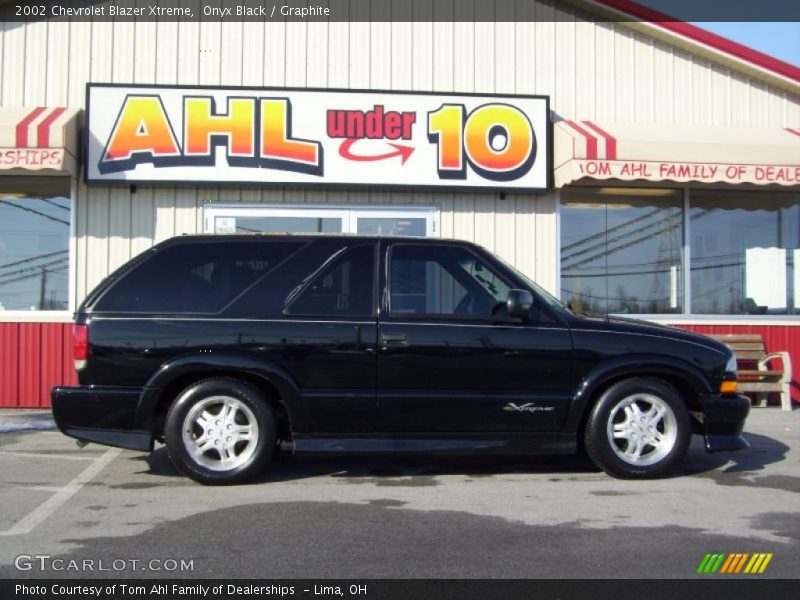 Onyx Black / Graphite 2002 Chevrolet Blazer Xtreme
