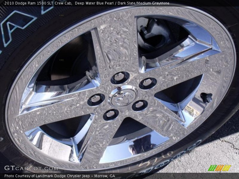 Deep Water Blue Pearl / Dark Slate/Medium Graystone 2010 Dodge Ram 1500 SLT Crew Cab