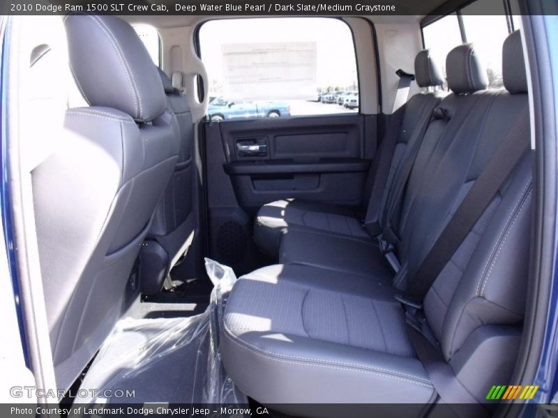 Deep Water Blue Pearl / Dark Slate/Medium Graystone 2010 Dodge Ram 1500 SLT Crew Cab