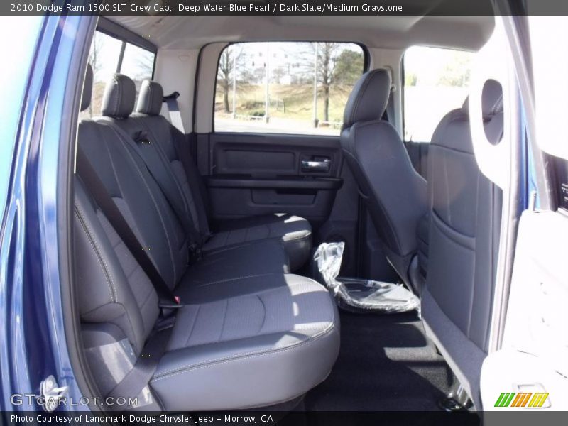 Deep Water Blue Pearl / Dark Slate/Medium Graystone 2010 Dodge Ram 1500 SLT Crew Cab